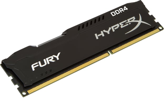 HyperX 16GB (4x4GB) DDR4 2666Mhz CL15 Fury Black