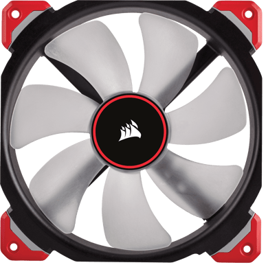 Corsair ML140 PRO LED - Röd