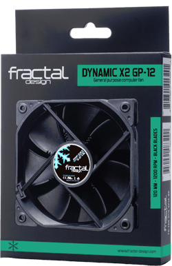 Fractal Design Dynamic X2 GP-12 120mm Svart