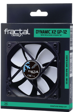 Fractal Design Dynamic X2 GP-12 120mm Svart/Vit