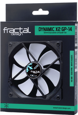 Fractal Design Dynamic X2 GP-14 140mm Svart/Vit