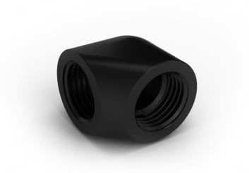 EK-AF Angled 90 2F G1/4 -Svart