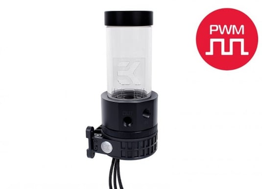 Reservoar, EK-XRES 140 Revo D5 PWM ink. Pump Sleevade kablar