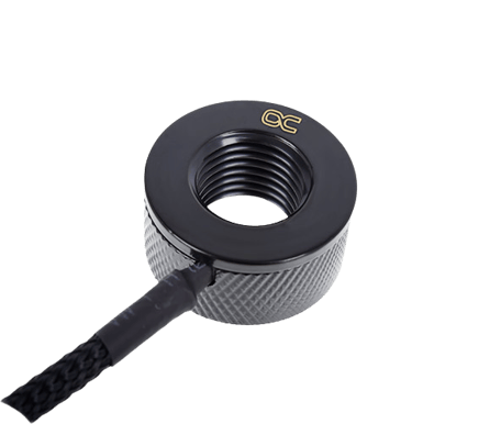 Alphacool Eiszapfen Temperatursensor G1/4 -Svart