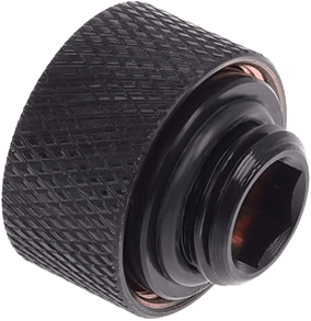 Alphacool HT 10/13mm HardTube 6-pack -Svart