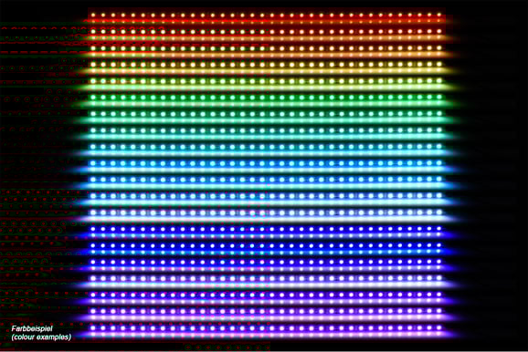 Alphacool Aurora LED RGB ljusslinga 60cm med kontroll
