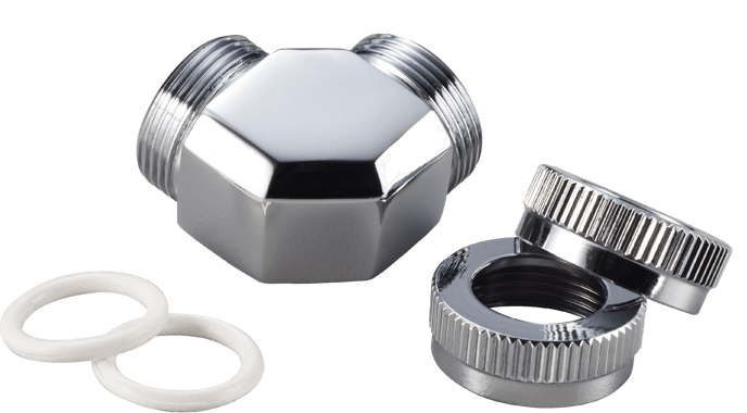 Phanteks 12mm Hard Tube Adapter 90° -Krom