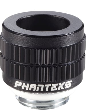 Phanteks 12mm Hard Tube Fitting G1/4 -Svart