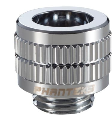 Phanteks 12mm Hard Tube Fitting G1/4 -Krom