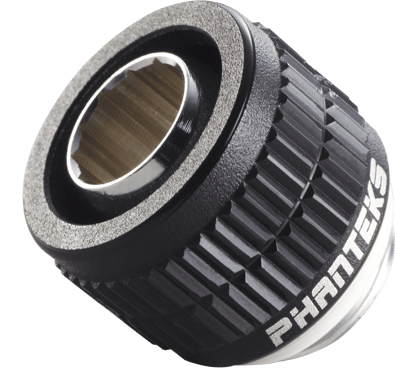 Phanteks 13/10mm Soft Tube Fitting G1/4 -Svart