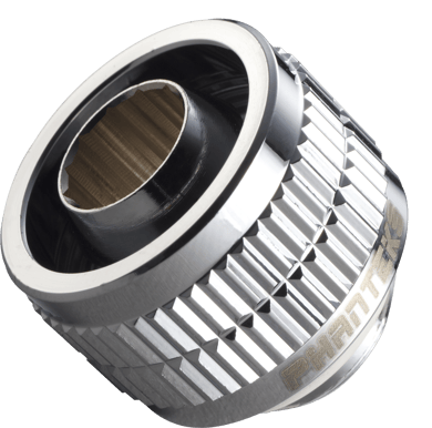 Phanteks 16/10mm Soft Tube Fitting G1/4 -Krom