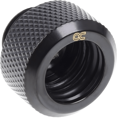 Alphacool Eiszapfen 13mm Hard Tube CF G1/4 6st -Svart