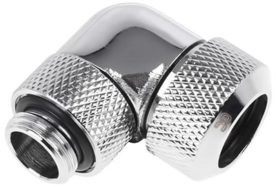 Alphacool Eiszapfen 13mm Hard Tube CF 90 G1/4 -Krom