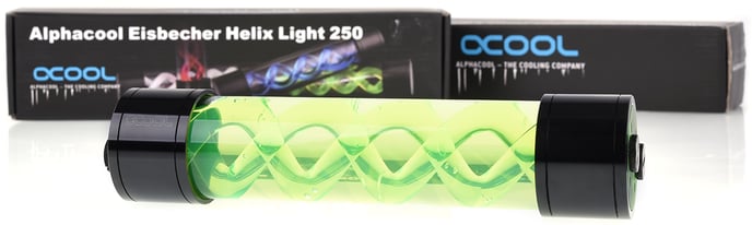 Alphacool Eisbecher Helix Light 250mm Grön
