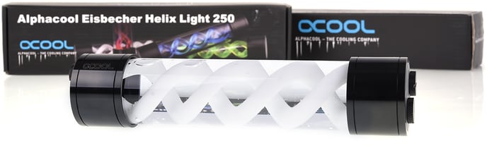 Alphacool Eisbecher Helix Light 250mm Svart/Vit