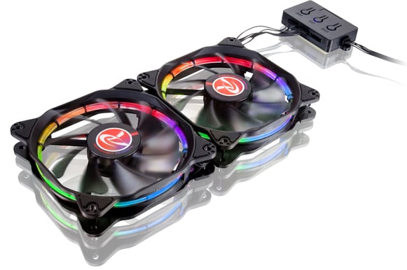 Raijintek Aura 120mm 2-pack RGB LED