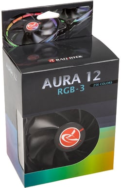 Raijintek Aura 120mm 3-pack RGB LED