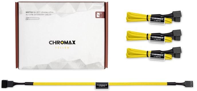 Noctua NA-SEC1 chromax.yellow