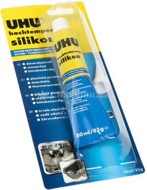 UHU Hochtemperatur Silikon 80ml