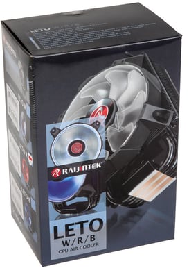 Raijintek Leto Blå LED