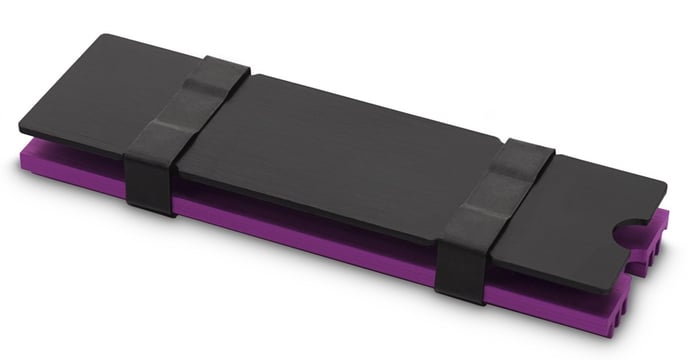 EK-M.2 NVMe Heatsink - Lila