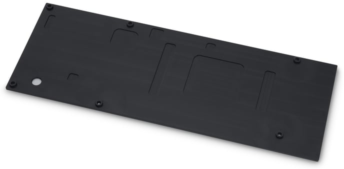 EK-FC Titan V Backplate - Svart