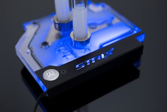 EK-FB Asus Strix X470 RGB Monoblock - Nickel