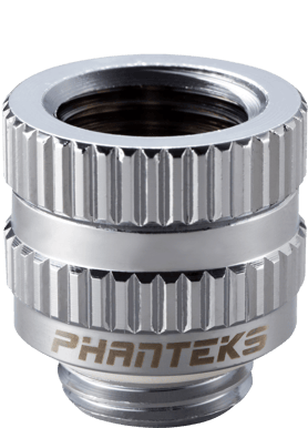 Phanteks M-F Rotary Fitting G1/4 -Krom