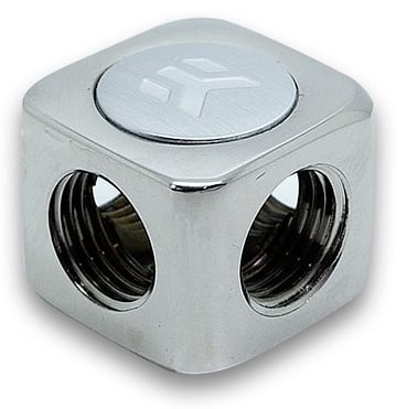 EK-AF X-Splitter 4F G1/4 - Nickel