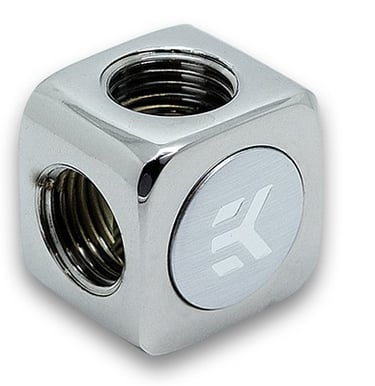 EK-AF X-Splitter 4F G1/4 - Nickel