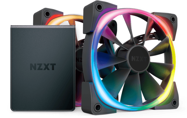 NZXT Aer RGB 2 - 120mm 2-pack + kontroller