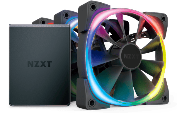 NZXT Aer RGB 2 - 120mm 3-pack + kontroller