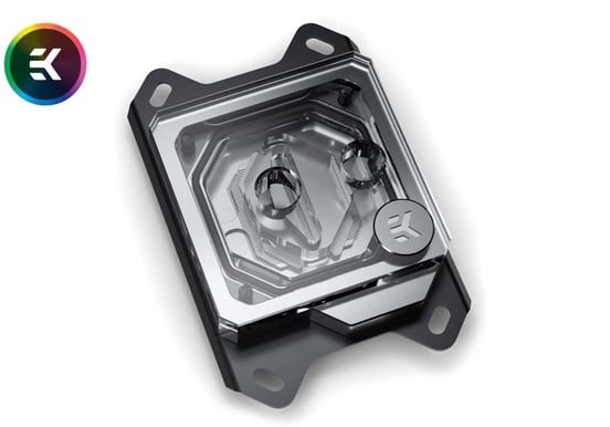 EK-Quantum Velocity RGB - AMD Nickel + Plexi