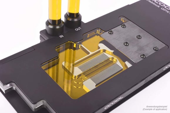 Alphacool Eiswasser Crystal Yellow