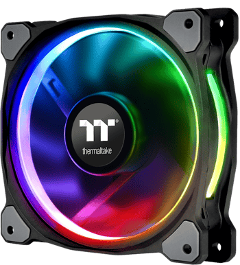 Thermaltake Riing Plus RGB 140mm 5-pack med kontroller