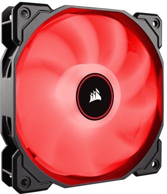 Corsair AF120 LED (2018) Röd