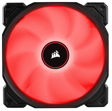 Corsair AF120 LED (2018) Röd