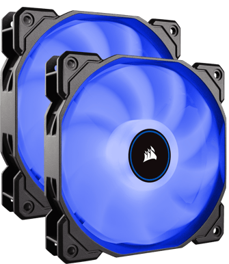 Corsair AF140 LED (2018) Blå 2-pack