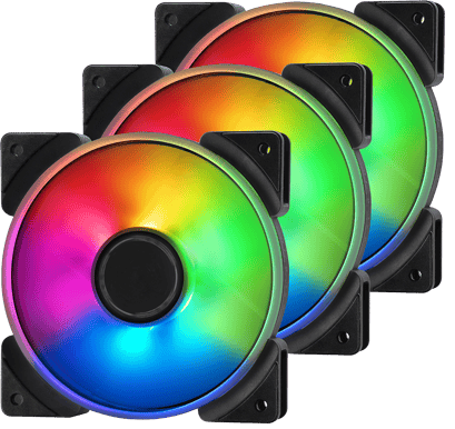 Fractal Design Prisma AL-12 120mm ARGB PWM 3-Pack