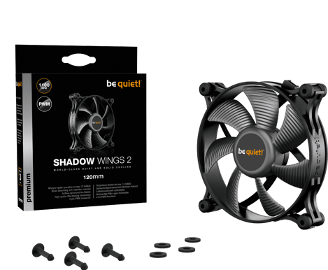 be quiet! Shadow Wings 2 120mm PWM