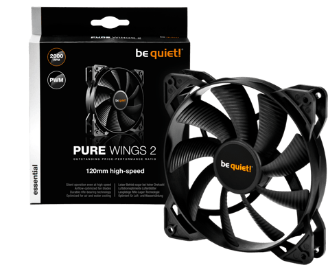 be quiet! Pure Wings 2 120mm High-Speed PWM