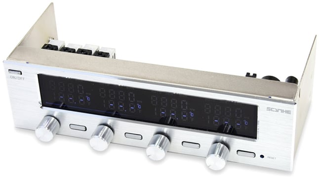 Scythe Kazer Server 5.25" fläktkontroller, silver