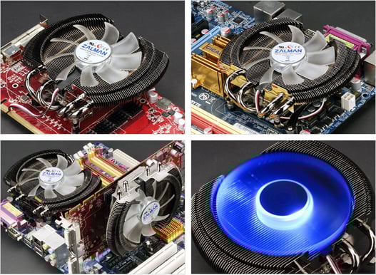 Zalman VF2000 LED VGA/CPU-kylare