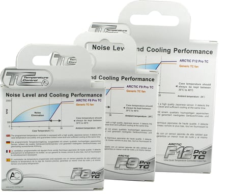 Arctic Cooling F12 Pro tempstyrd