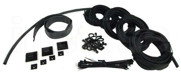 Flexsleeve Basic System Sleeving Kit, Svart