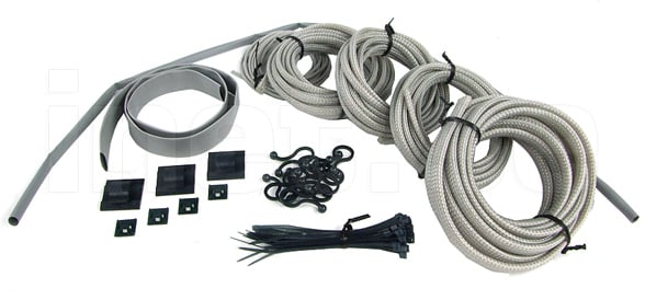 Flexsleeve Basic System Sleeving Kit, Silver