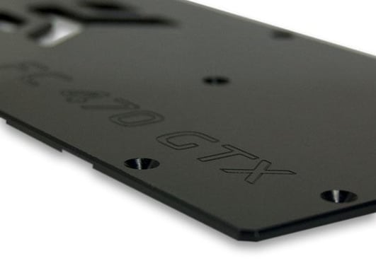 EK-FC470 GTX Backplate - Black