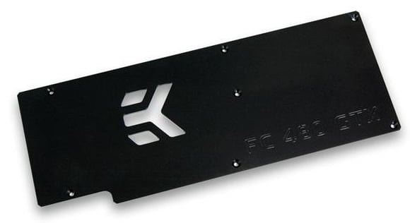 EK-FC480 GTX Backplate - Svart