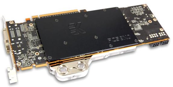 EK-FC5850/5870 RAM Backplate - Svart