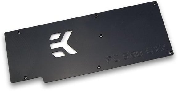 EK-FC580 GTX Backplate - Black